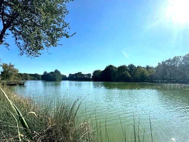 Magnifique Etang de Pêche 5 hectares, Site Naturel et Bois. 278m² Le Vigeant