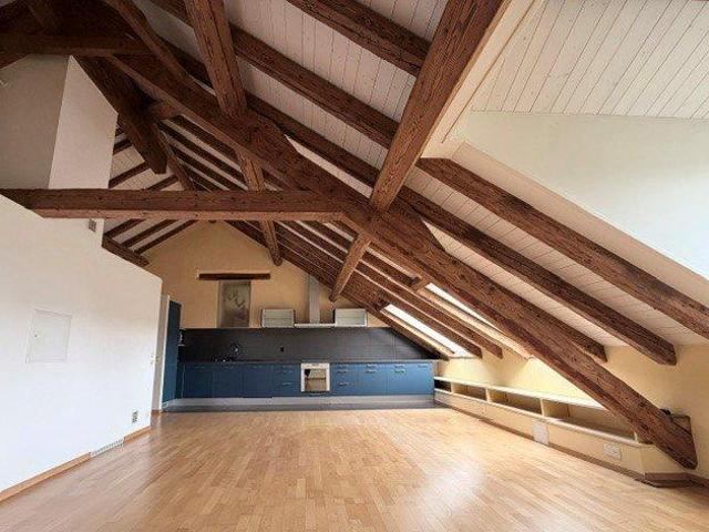 Magnifique loft de 3.5 pièces avec cheminée et grands espaces