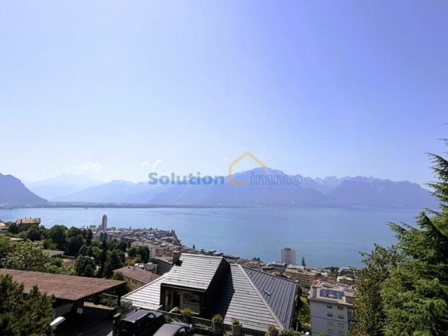 Magnifique vue depuis appartement de 3,5 pièces