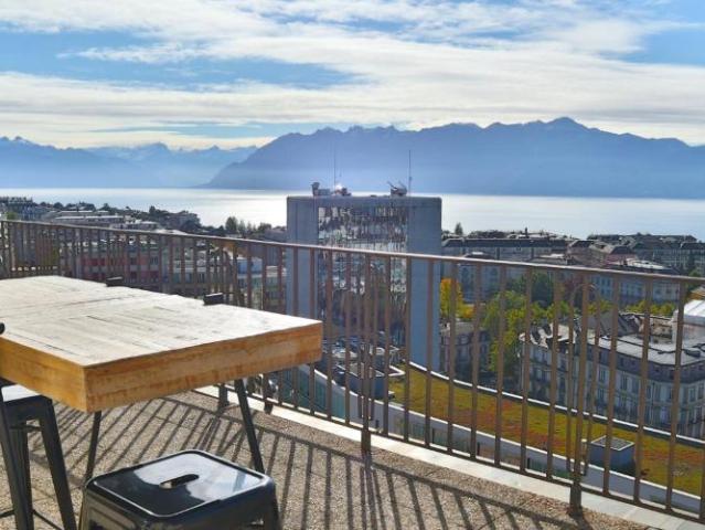 Magnifique vue sur le lac au coeur de Lausanne !