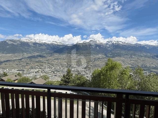 MAGNIFIQUE VUE SUR LES ALPES