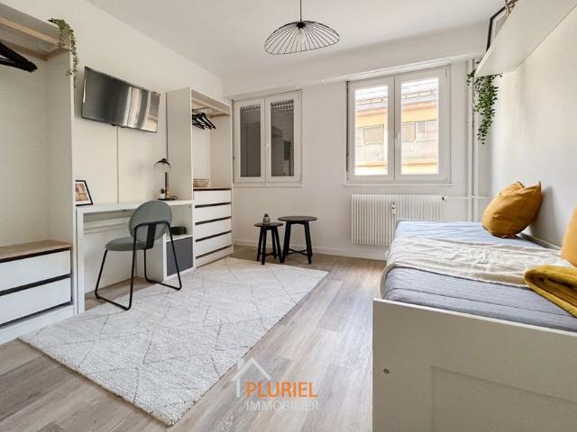 Magnifique 1 pièce 18.3m² meublé sur les Quais à STRASBOURG