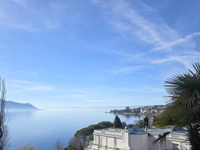 Magnifique 3.5 pièces en duplex à Montreux avec vue sur le lac