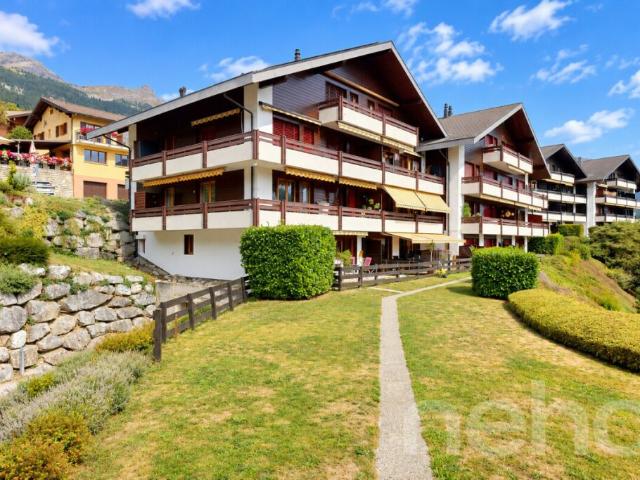 Magnifique 3.5 pièces en rez de jardin aux portes de Crans Montana