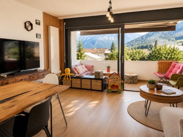 Magnifique 3.5 pièces rénové avec vue panoramique dégagée