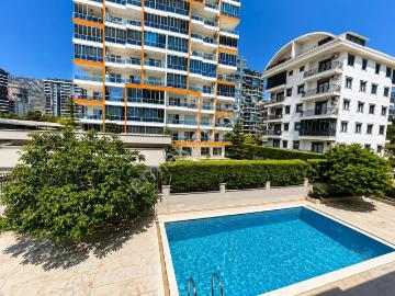 Mahmutlar 3+1 125m2 Cam Balkon Havuz Asansör Bbq Deniz 200m Acil