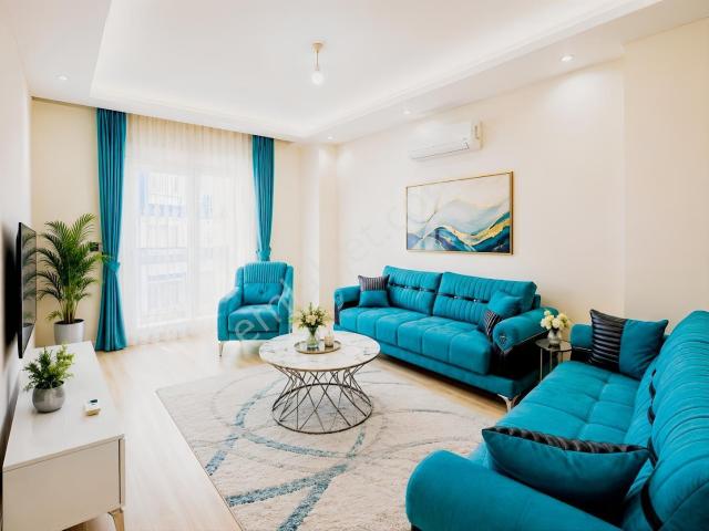 Mahmutlarda Yeni Binada Sıfır Eşyalı Ayrı Mutfak Dev Balkon