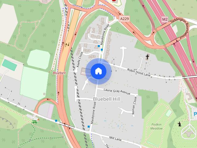 Maidstone Road, Blue Bell Hill, Chatham