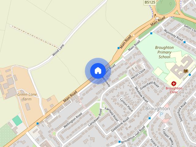 Main Road, Broughton, CH4