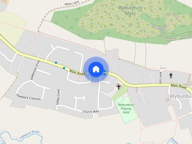 Main Road, Wybunbury, Nantwich, CW5