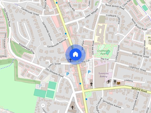 Main Street, Uddingston, Glasgow, South Lanarkshire, G71