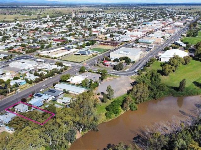 MAIN STREET LIVING WITH RIVER FRONTAGE