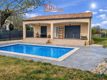 Villa récente meublée avec piscine 55m² Ruoms