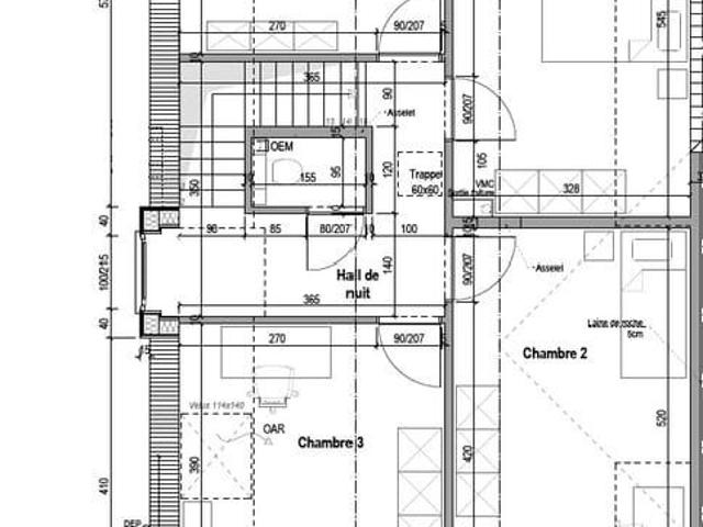 Maison 3 ch. avec grand terrain PEB A