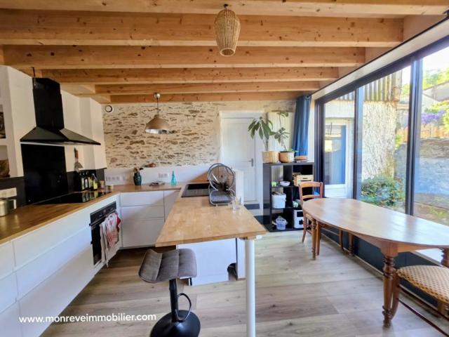 Maison 3 CH + Bureau avec jardin et garage