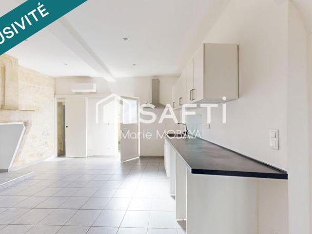 Maison 2 chambres 1 Bureau Saint Gervais 33240