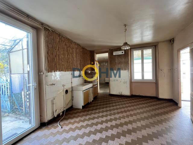 Maison 3 chambres avec cour