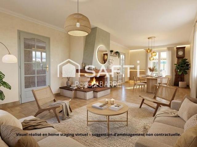 Maison 3 chambres avec garage de 101 m²