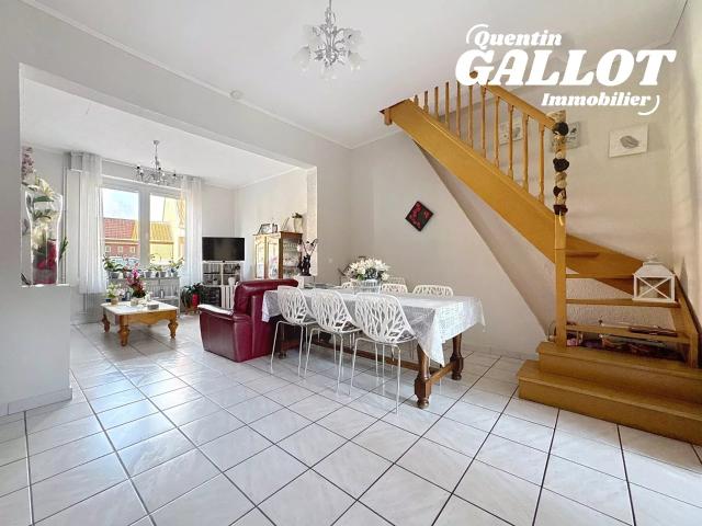 Maison 3 chambres, jardin, garage
