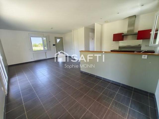 Maison, 3 chambres, piscine avec dome, jardin clos