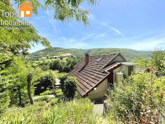 Maison 3 chambres, pleine de charme, rénovée, avec superbe v. 105m² Monteils