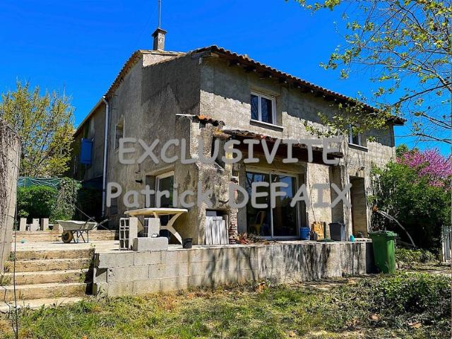 Maison 3 chambres sur grand terrain