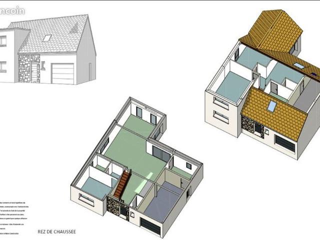 Maison 3 pièces 113 m²