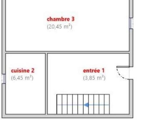 Maison 3 pièces 120 m²