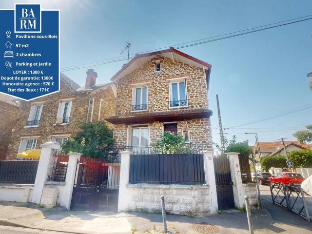 Maison 3 pièces 57 m²