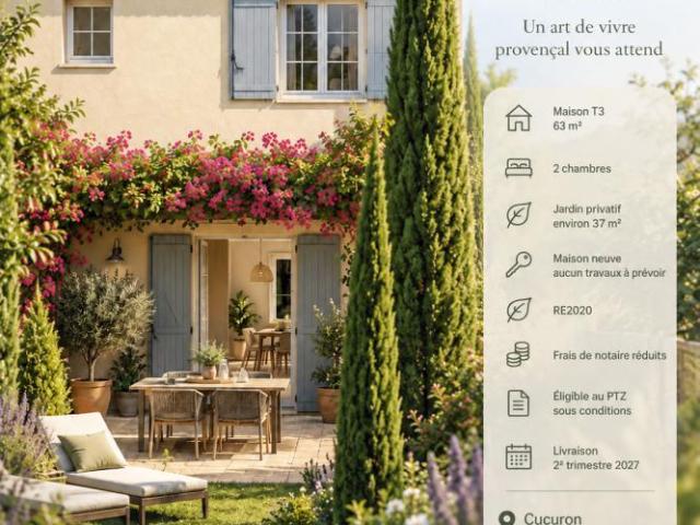 Maison 3 pièces 63 m²