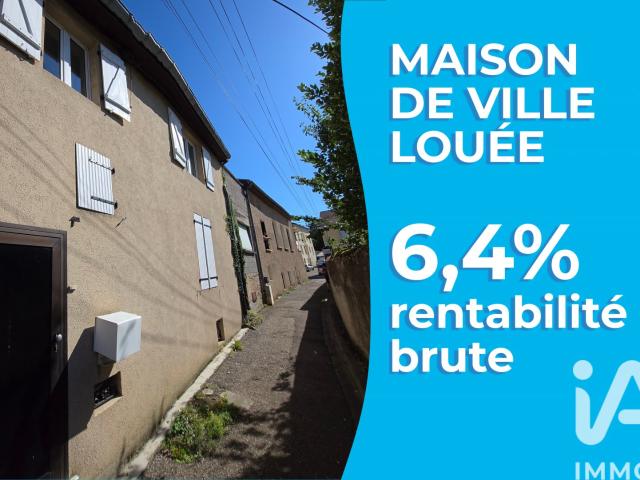 Maison 3 pièces 63 m²