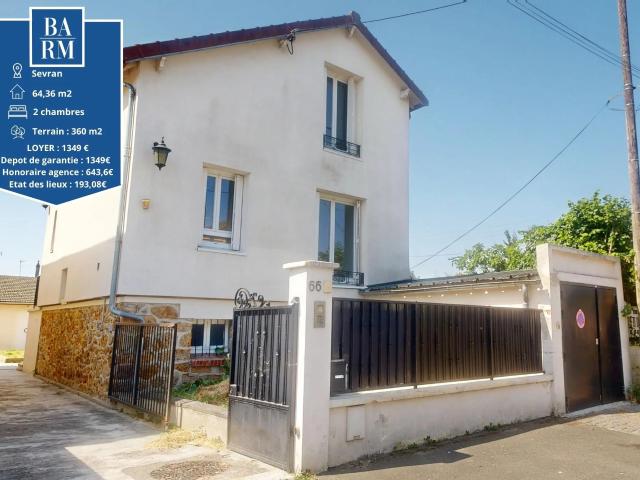 Maison 3 pièces 64 m²