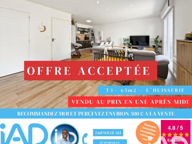 Maison 3 pièces 65 m²