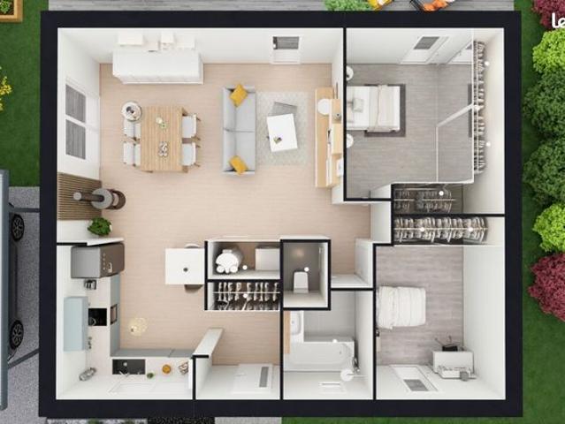 Maison 3 pièces 68 m²