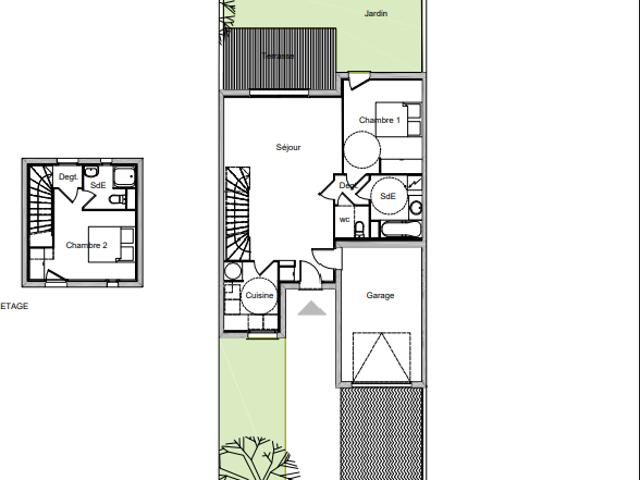 Maison 3 pièces 72 m²