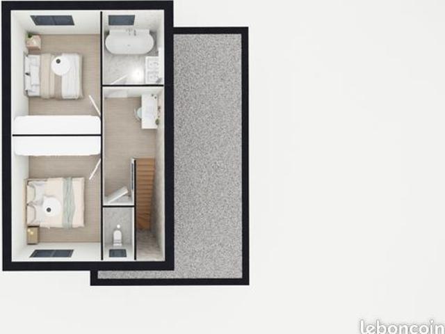 Maison 2 pièces 82 m²