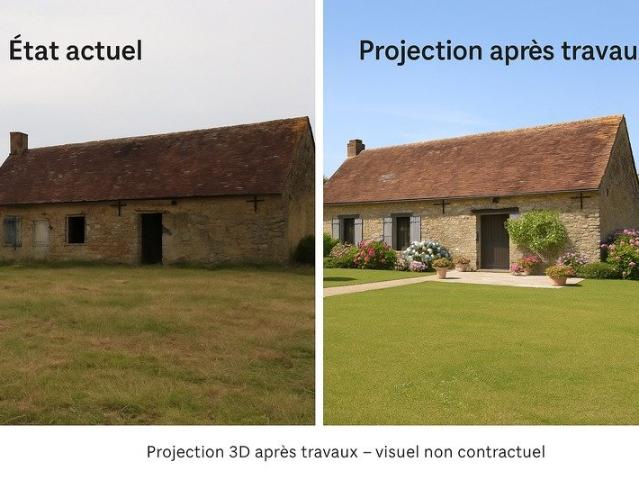 Maison 3 pièces 65 m²