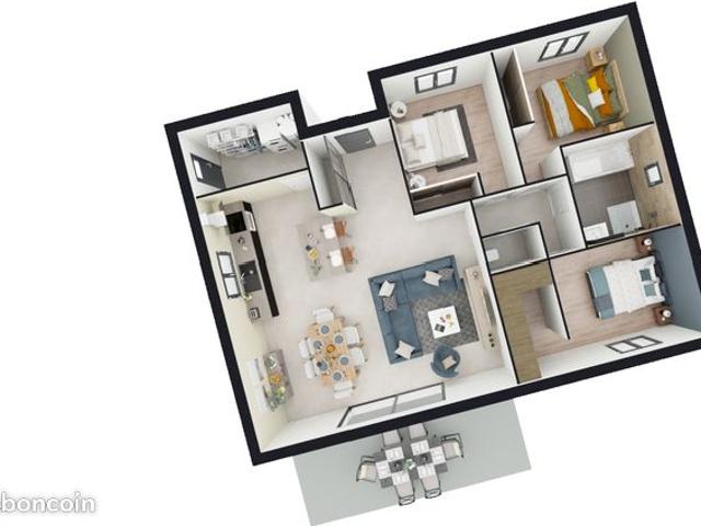 Maison 3 pièces 97 m²