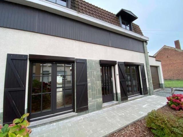 Maison 3ch + 1bur Kain, jardin 900m² à louer