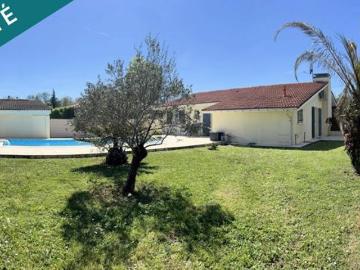 Maison 105 m2 avec piscine et garage double