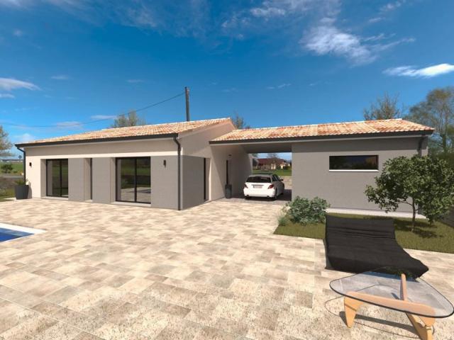 Maison 100 m2 garage Astaffort