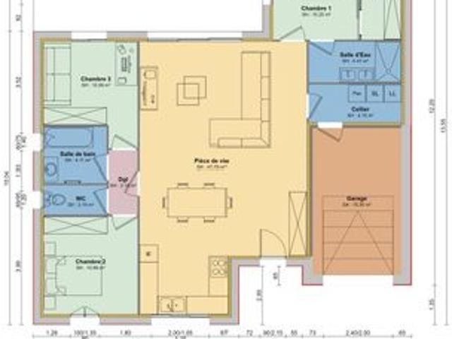 Maison 100 m² Forges