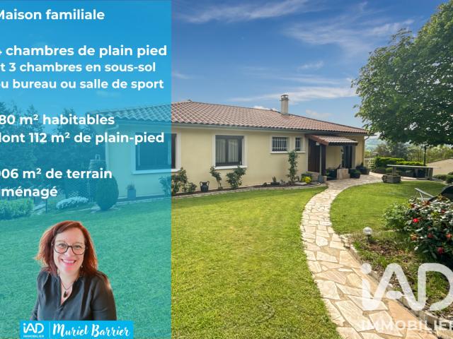 Maison 10 pièces 180 m²