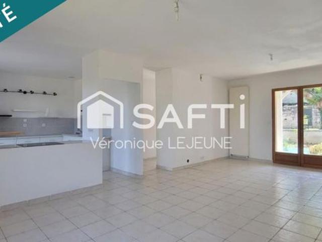 Maison 114 m², 3 chambres, balcon, double garage