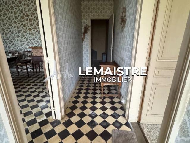 Maison 115m² + dépendance 80m² à rénover Axe Fauville/Fécamp