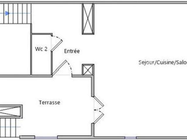 Maison 110 m² dépot 53 m² pour logement en plus