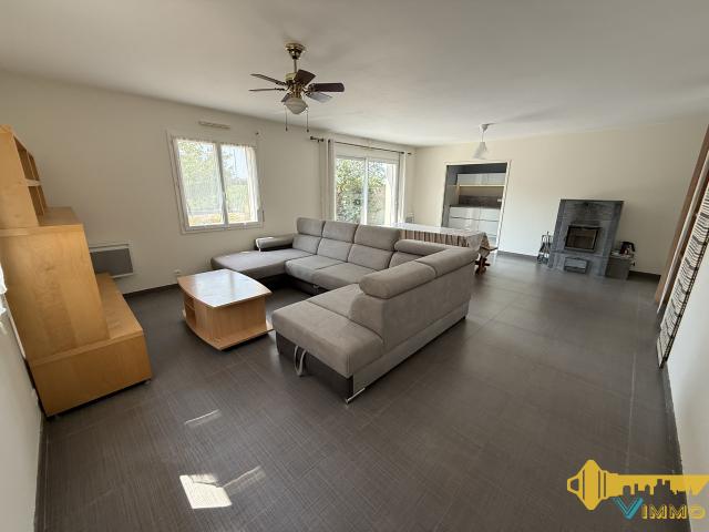 Maison 113,41m2 4ch, 2 salle d'eau, 2 dépendances Jardin 829m2