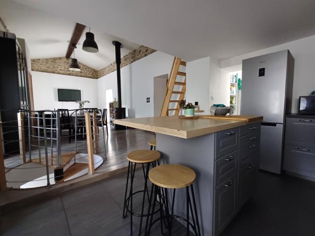 Maison 126 m2 avec 3 chambres ou 2 appartements indépendants sur parcelle de 790 m2