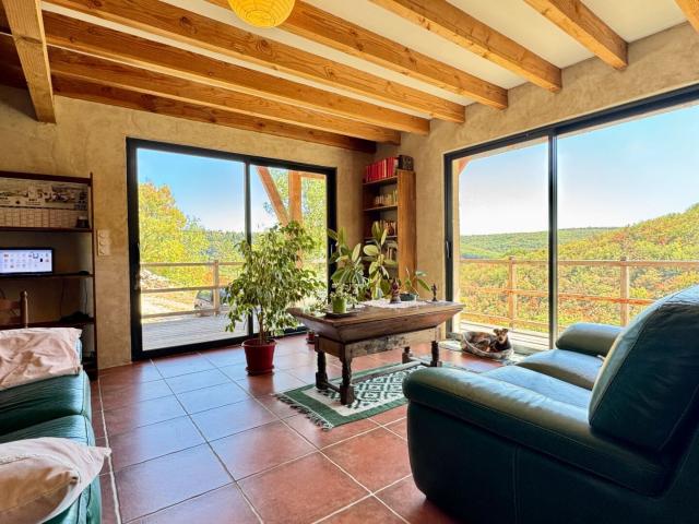 Maison 120 m2 3ch vue imprenable 120m² Cadrieu