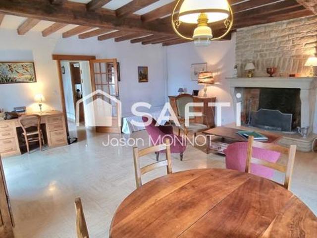 Maison 120 m² avec grange et terrain de 1050 m² – Cérilly 21330